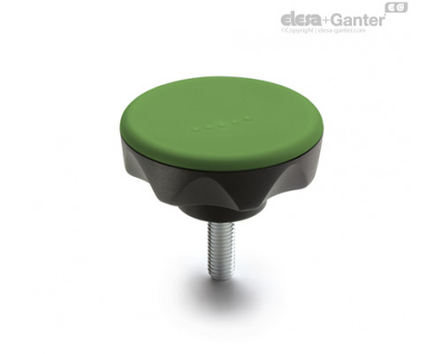 Ручка с углублениями с внутренней стороны ELK.45 p-M8x30-C17 (222241-C17) ELESA+GANTER
