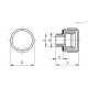 Крышка сапуна SFN.57-1¼-C9-N (53932-C9-N) ELESA+GANTER