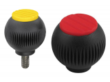 K0253 Ручки круглые NOVO grip с рифлением