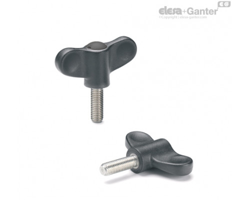 Зажимной барашек EWN.63 SST-p-M10x40-C1 (224776-C1) ELESA+GANTER