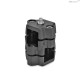 Фиксирующий узел GN 134.7-V25-V25-D-SW ELESA+GANTER