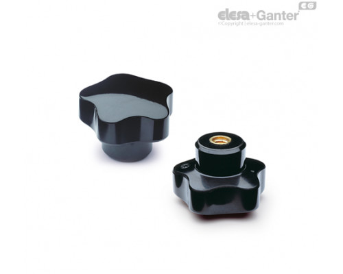 Лепестковая поворотная ручка VC.192/30 B-M5 (66221) ELESA+GANTER