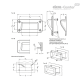 Вставка дверной ручки GN 7330-155-A-2-SR ELESA+GANTER