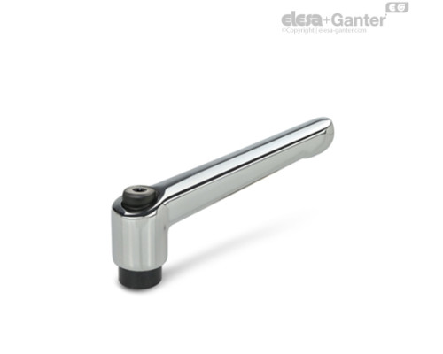Регулируемая ручка рычажного типа GN 300-108-M14-CR ELESA+GANTER Регулируемая ручка рычажного типа GN 300-108-M14-CR ELESA+GANTER