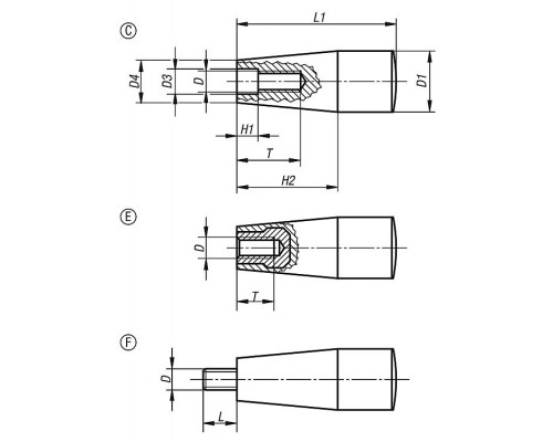 Рукоятка K0172.206 Kipp