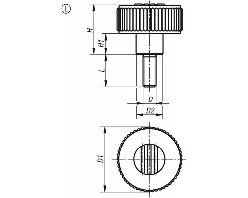 Ручка K0260.51051X10 Kipp