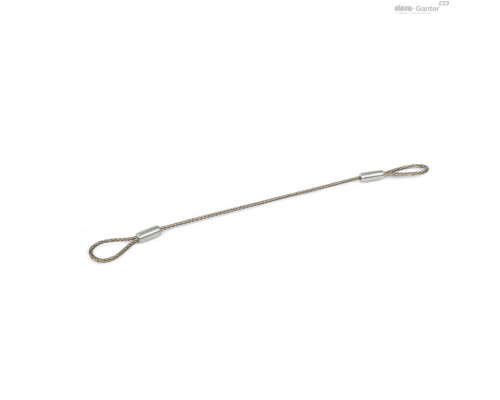 Удерживающий трос GN 111.2-500-D-BL ELESA+GANTER