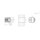 Фиксатор пружинный GN 614.5-10-KU ELESA+GANTER