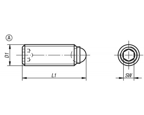 Упоры K0382.20612 Kipp
