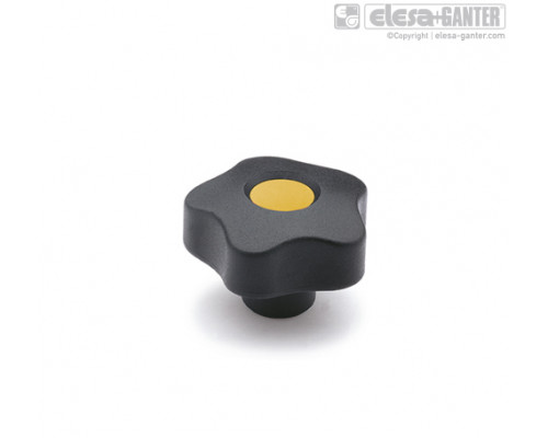 Лепестковая поворотная ручка VCT.32-SST-M5-C4 (69873-C4) ELESA+GANTER