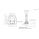 Грузовая петля GN 587.1-77-A ELESA+GANTER