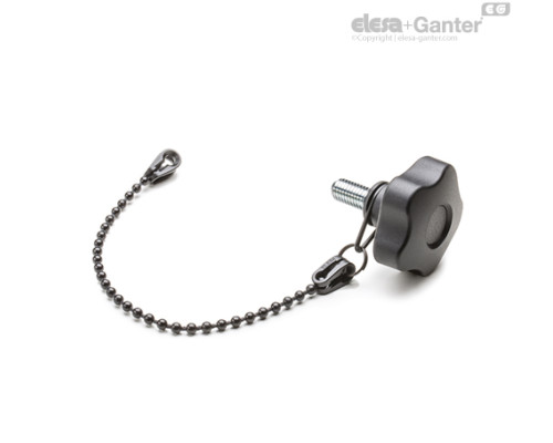 Лепестковая поворотная ручка VCT.50 p-M10x40-LP-C9 (69675-C9) ELESA+GANTER