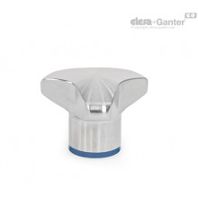 Трёхлепестковая ручка GN 5445-50-M10-MT-F ELESA+GANTER