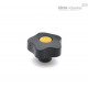 Лепестковая поворотная ручка VCT.50 A-8-C4 (69951-C4) ELESA+GANTER
