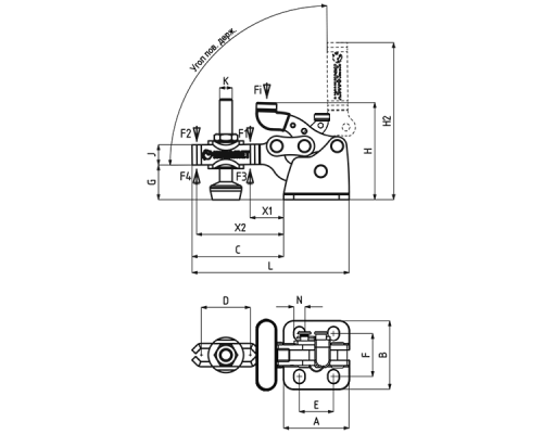 Прижимы 251-4 Kukamet