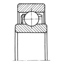 Подшипник 7690906 (30x47x7/8) КПК