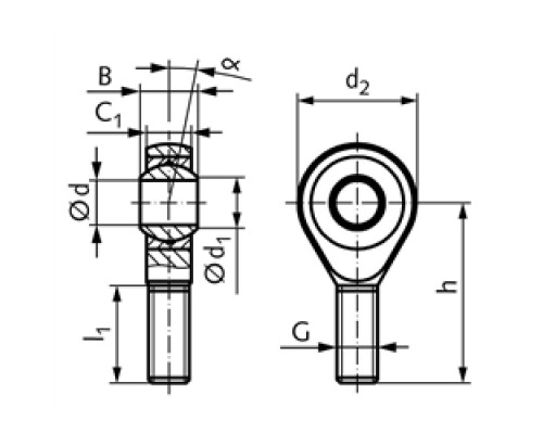 Шарнирная головка SA 05 T/K CX