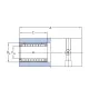 Линейный подшипник в сборе с корпусом SKF LTCD 25 D-2LS