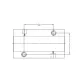 Линейный подшипник в сборе с корпусом SKF LTCD 25 D-2LS