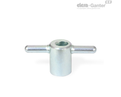 Быстрозажимная гайка GN 6305.1-M10-ST ELESA+GANTER