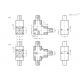Редуктор GN 3971-20-T-6-AN ELESA+GANTER