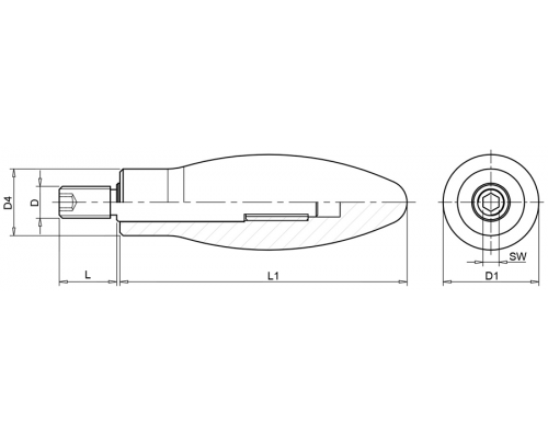 Рукоятка A51110.91210012 Алтервиа