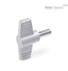 Лепестковый винт GN 835-46-M6-16-MT ELESA+GANTER