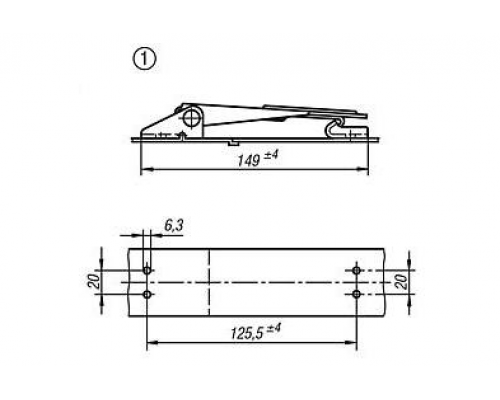Защелка K0048.1631391 Kipp