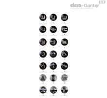 Этикетка MA.25-ISO 3287-P5 (33705) ELESA+GANTER