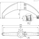 Двуногая опора BAS2-42-SST (419637) ELESA+GANTER