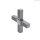 Соединитель STC.25-2A-4W-R-C33 (430074) ELESA+GANTER