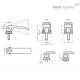 Прижимная ручка с эксцентриковым кулачком GN 927.4-44-M5-25-A-B ELESA+GANTER