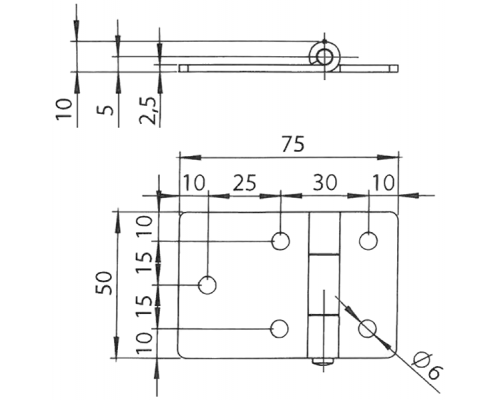 Петли SiM50X504 EMES