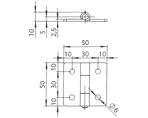 Петли SiM50X504 EMES
