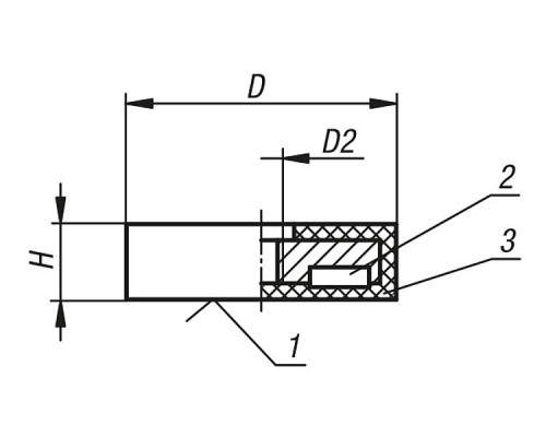 Магнит K0562.03 Kipp