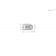 Фиксатор пружинный GN 615.5-M10-KSN ELESA+GANTER