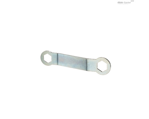 Двухсторонний накидной ключ GN 607.9-SW14-SW16 ELESA+GANTER