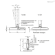 Регулируемая опора GN 21-100-M16-144-D0-W ELESA+GANTER
