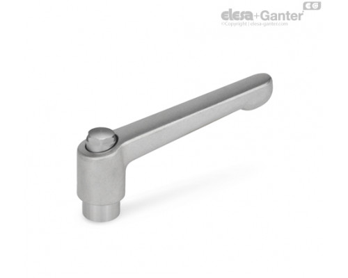 Регулируемая ручка рычажного типа GN 300.5-30-B5-AS ELESA+GANTER