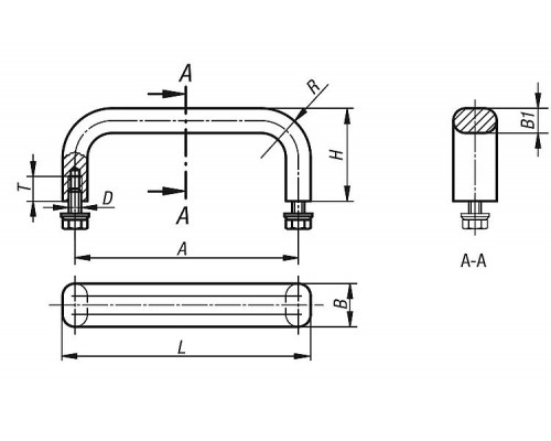 Ручка K0208.15006 Kipp