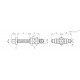 Крепление VPD-10-48-G1/4-M-T (VV.42061) ELESA+GANTER