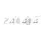 Угол SQT.40-25-F-8 (156123) ELESA+GANTER