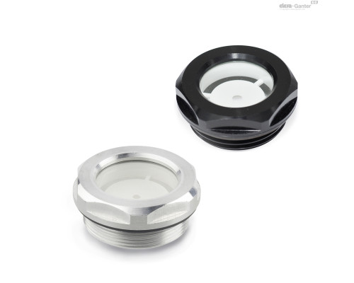 Смотровое стекло GN 743.1-14-M20x1,5-A ELESA+GANTER