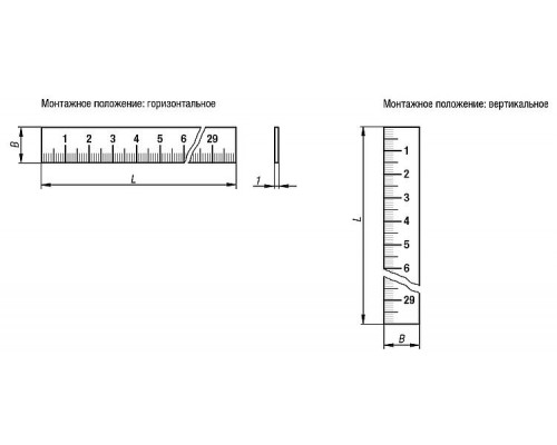 Шкалы K0759.0001 Kipp