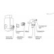 Индикатор HCK.127-SST-M12-FKM-PC-P-ENT-NC-STL-KN (113475-KN) ELESA+GANTER