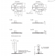 Регулируемая опора GN 43-80-M16-125-G0-T ELESA+GANTER