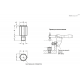 Установочный элемент GN 408.1-ST-25-M6-G ELESA+GANTER