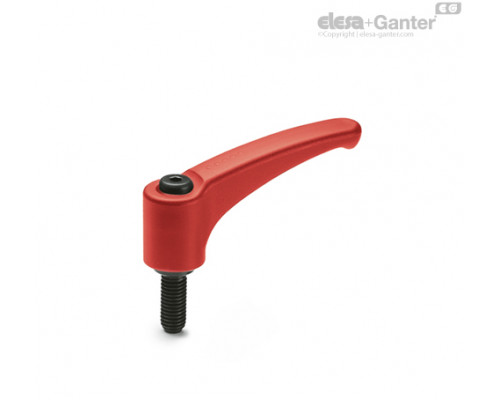 Регулируемая ручка ERZ.95-p-M12x80-C6 (238761-C6) ELESA+GANTER