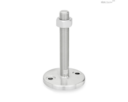 Регулируемая опора GN 23-80-M16-75-D1-TK ELESA+GANTER