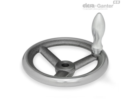 Маховик DIN 950-GG-250-B24-D ELESA+GANTER